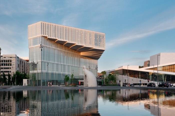 Bli med på kurs om FutureBuilt-prosjektet Deichman Bjørvika. Foto: Einar Aslaksen